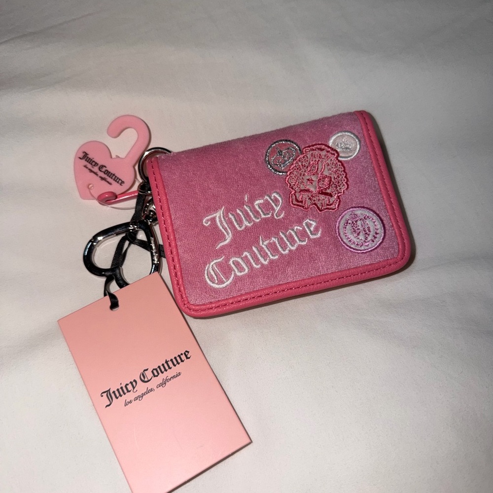 Juicy Couture Pink Card Holder